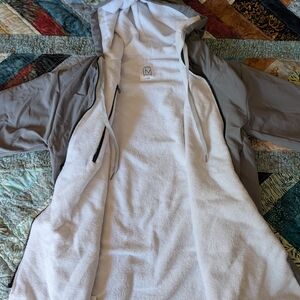 NWOT Gray Swim Parka